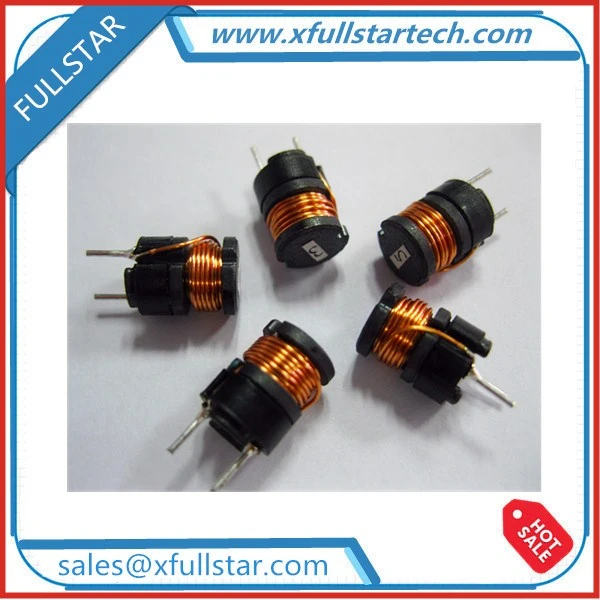 Cuộn cảm xuyên qua lỗ 8 * 10 Kích thước Với điện cảm tự phát 330uH